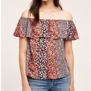 NWT Anthropologie Maeve Floral Top